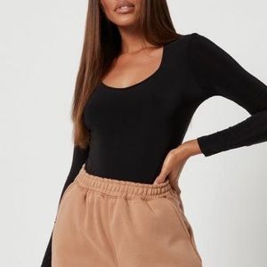 Missguided Tall seam free square neck Bodysuit